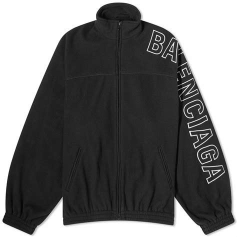 balenciaga logo jacket replica|balenciaga tracksuit jacket.